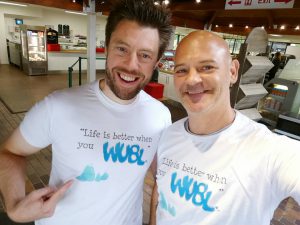 Mark & Leigh, co-founders of WUBL