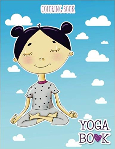 YOGA Book: coloring book by Holz Publishing