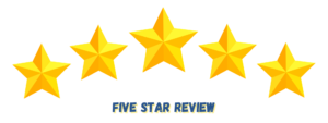 five star review transparent