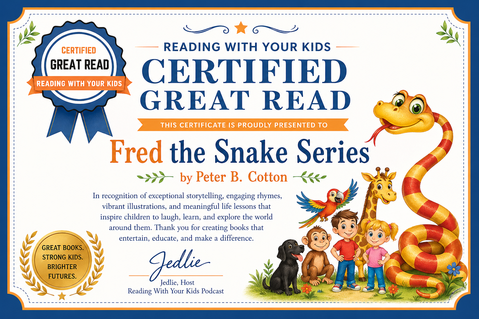 Fred The Snake Series Is A Certified Great Read! post thumbnail image